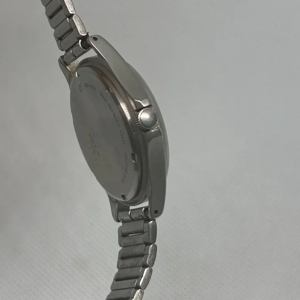 Vintage Seiko Alba Field Gear Solar V145-0B30 Military Men Watch- Working!